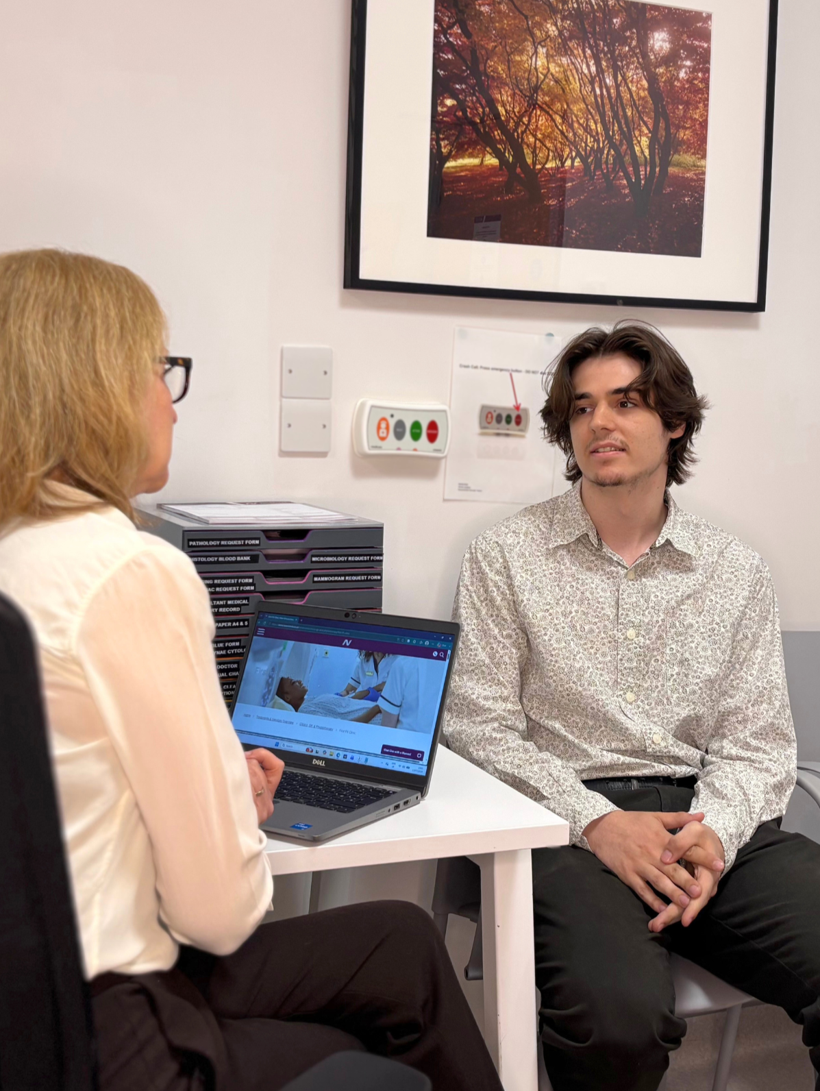 NVH First Fit Clinic patient consultation